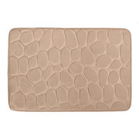 BADEMATTE Cappuccino 50/80 cm  - Cappuccino, Basics, Textil (50/80cm) - MSV