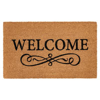 FUßMATTE 45/75 cm  - Hellbraun, Basics, Textil (45/75cm) - Kayoom