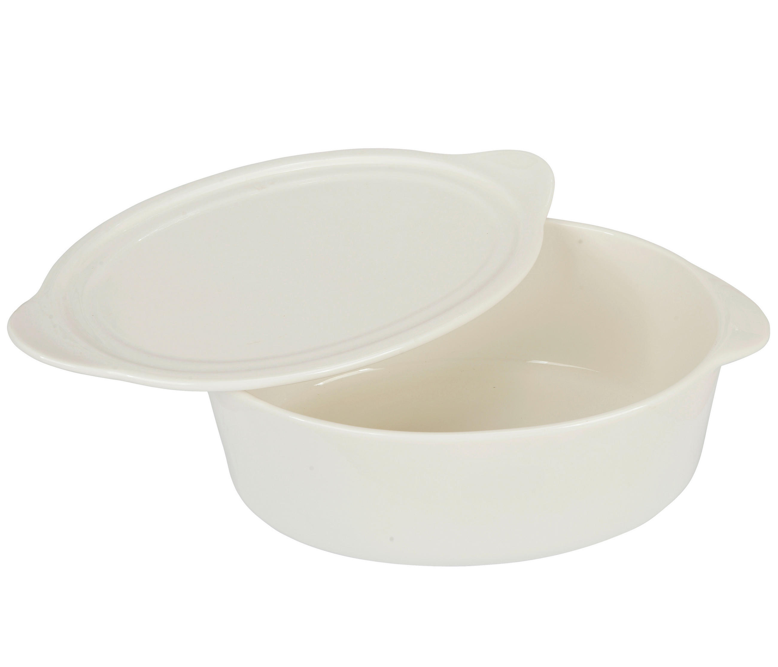 AUFLAUFFORM 26,3/17,3/8,7 cm   - Weiß, Basics, Keramik (26,3/17,3/8,7cm) - Homeware Profession.