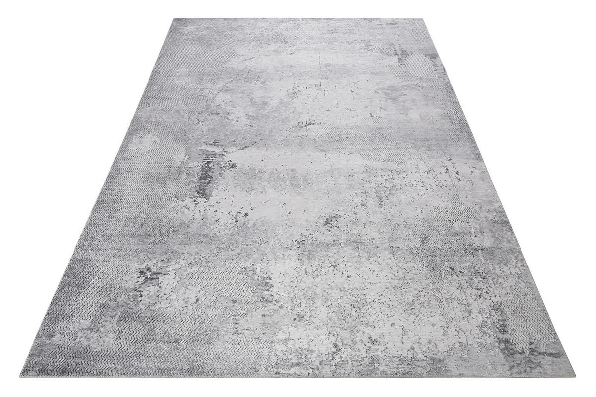 WEBTEPPICH 120/170 cm Radiate Grau  - Grau, Design, Textil (120/170cm) - WECON HOME