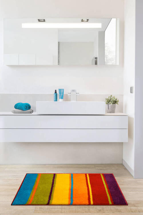 PREDLOŽKA PRED BIDET, 50/60 cm - viacfarebná, Basics, textil/plast (50/60cm) - Grund