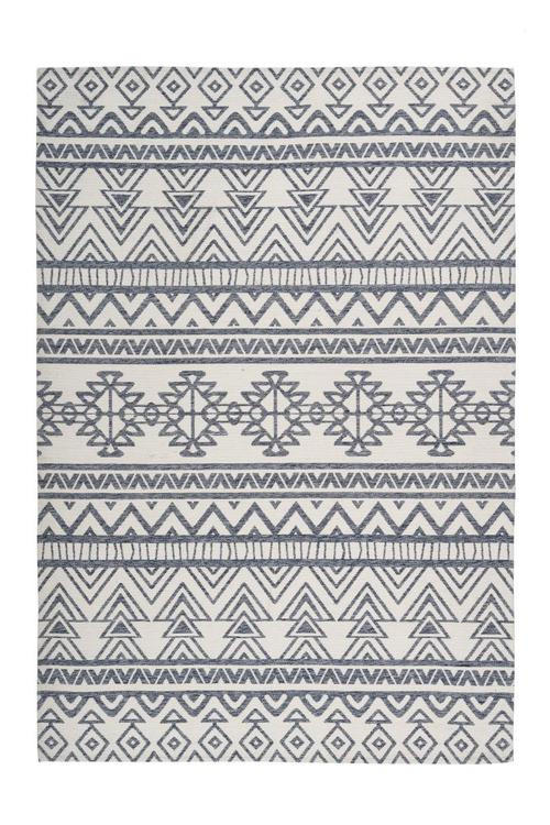 OUTDOORTEPPICH 120/170 cm Yoga Anthrazit, Creme  - Anthrazit/Creme, Basics, Kunststoff/Textil (120/170cm) - Kayoom