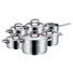 KOCHTOPFSET 6-teilig - Edelstahlfarben, Basics, Metall (30cm) - WMF KOCHTOPFSET 6-teilig - Edelstahlfarben, Basics, Metall (30cm) - WMF