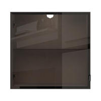 VISEČA VITRINA, kašmir - kašmir, Design, kovina/leseni material (60/57/29cm) - Hom`in