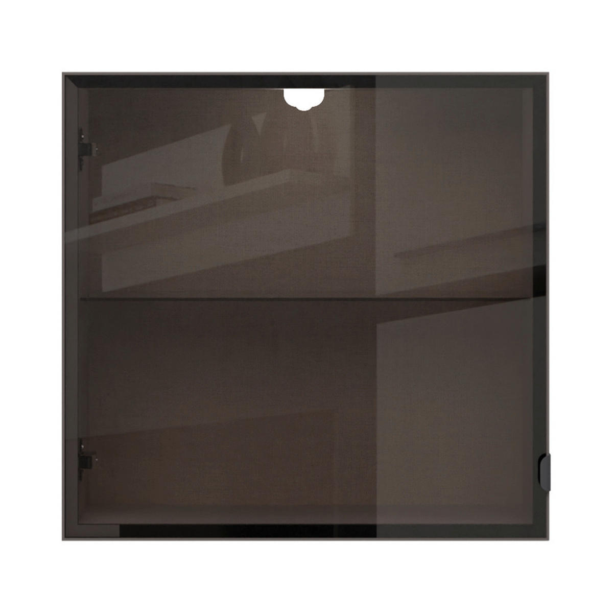 VISEČA VITRINA, kašmir - kašmir, Design, kovina/leseni material (60/57/29cm) - Hom`in