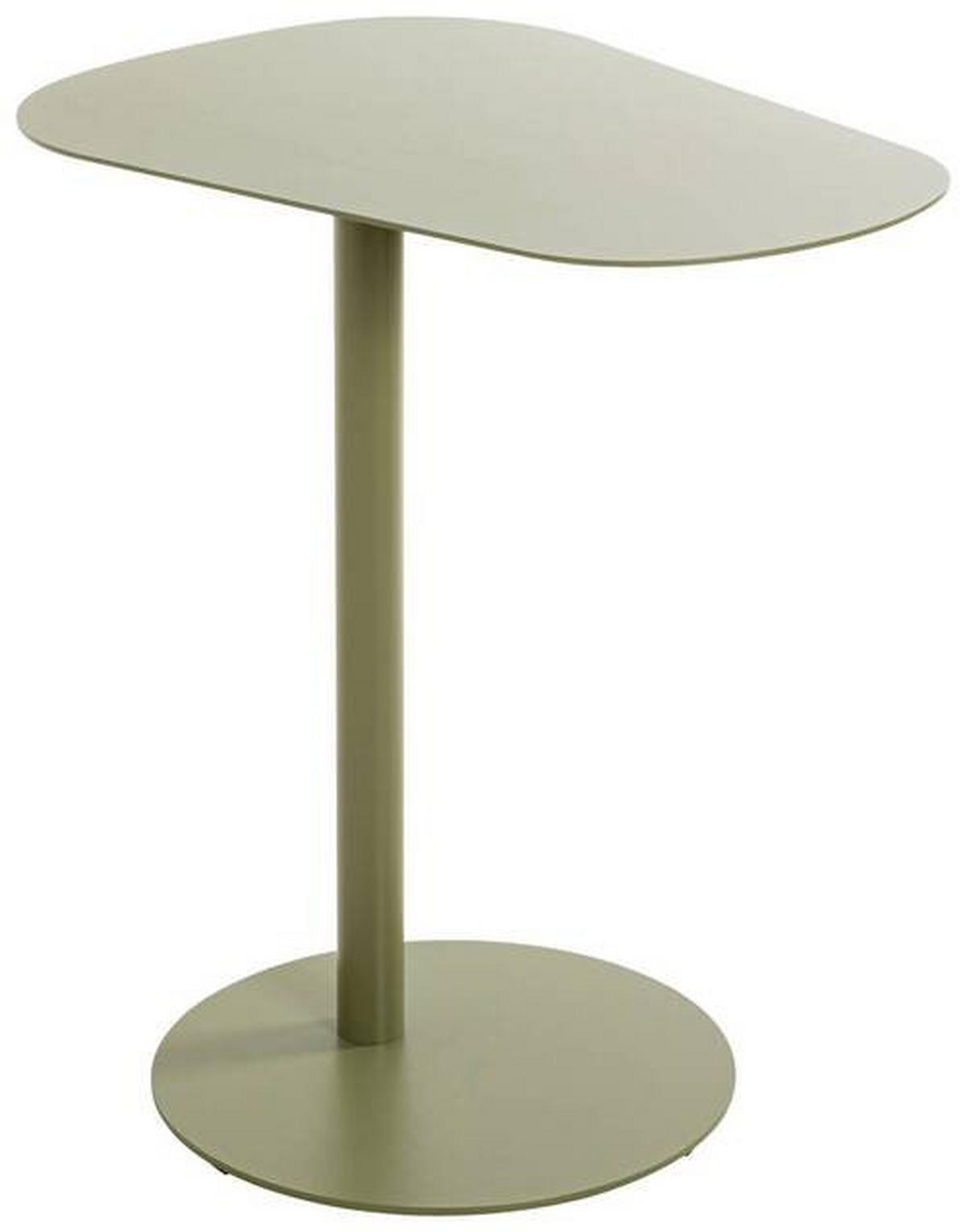 ODKLÁDACÍ STOLEK, zelená - zelená, Trend, kov (53/38/60cm)