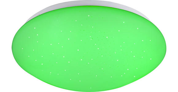 LED-DECKENLEUCHTE 28/9 cm   - Weiß, LIFESTYLE, Kunststoff/Metall (28/9cm) - Boxxx