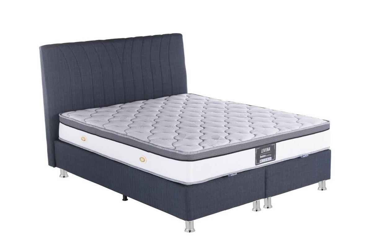 BOXSPRING KREVET    160/130/200 cm   - Osnovno (160/130/200cm) - Ti'me