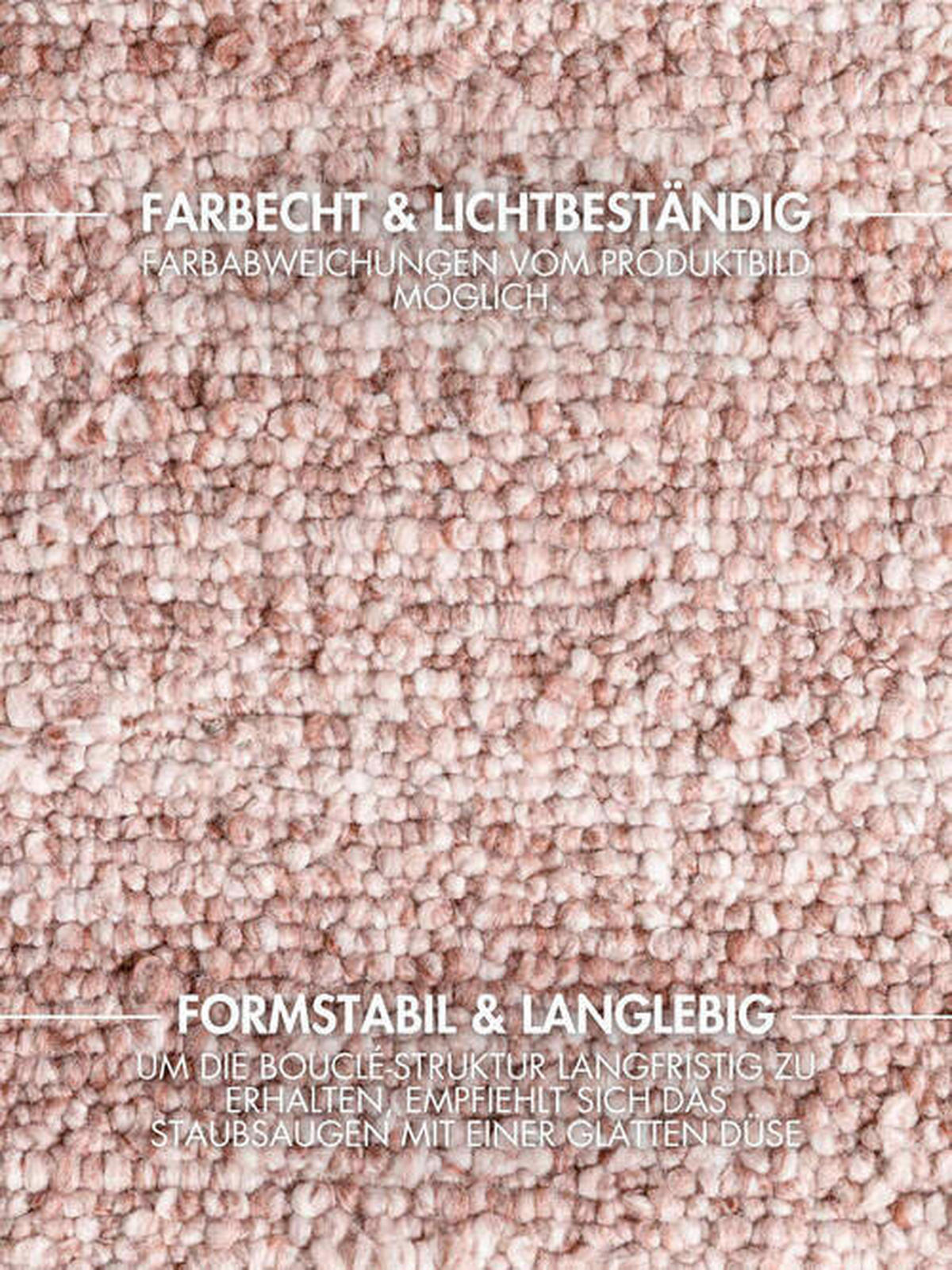 WEBTEPPICH 120/170 cm Notting Hill Altrosa rechteckig  - Altrosa, Basics, Textil (120/170cm) - Ted Baker