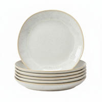 DESSERTTELLERSET Creme 6-teilig 22 cm EIVISSA  - Creme, Basics, Keramik (22cm) - Costa Nova