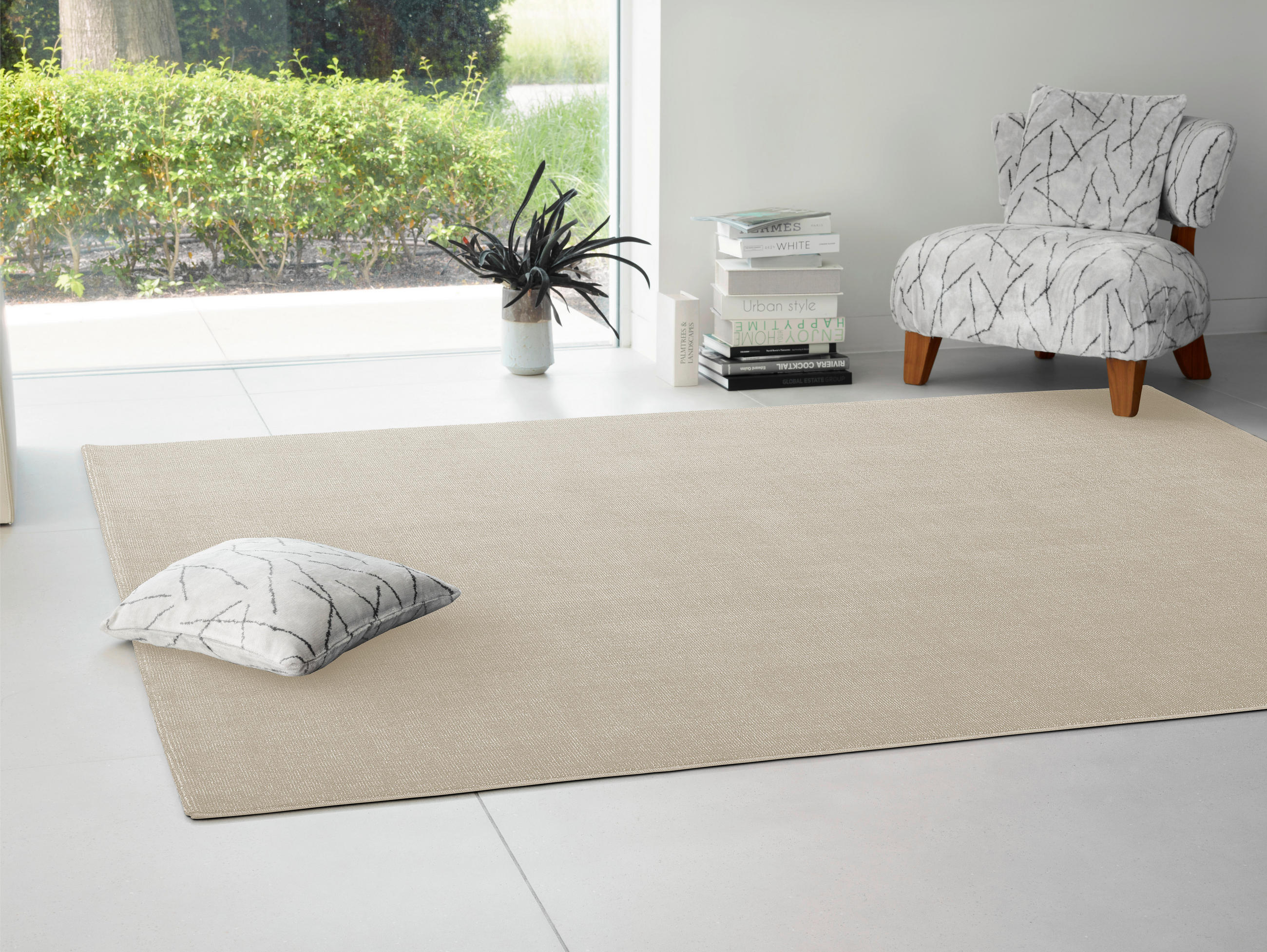 WEBTEPPICH 160/230 cm Marseille  - Perlmutt, Konventionell, Textil (160/230cm) - Dieter Knoll