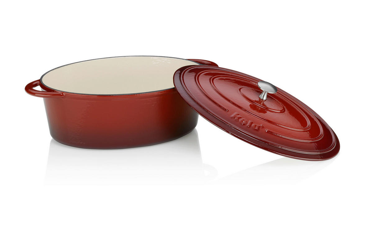 PEKAČ  Calido     33/26/12 cm - rdeča/bež, Konvencionalno, kovina (33/26/12cm) - Kela