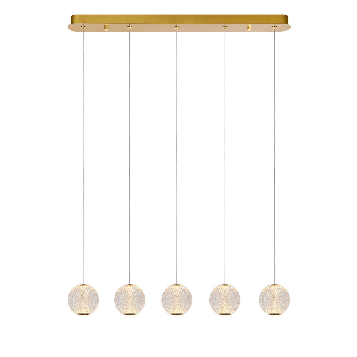 LED SVJETILJKA VISEĆA    84/11/150 cm    Cintra  - prozirno, Romantično / ladanjski, plastika (84/11/150cm)