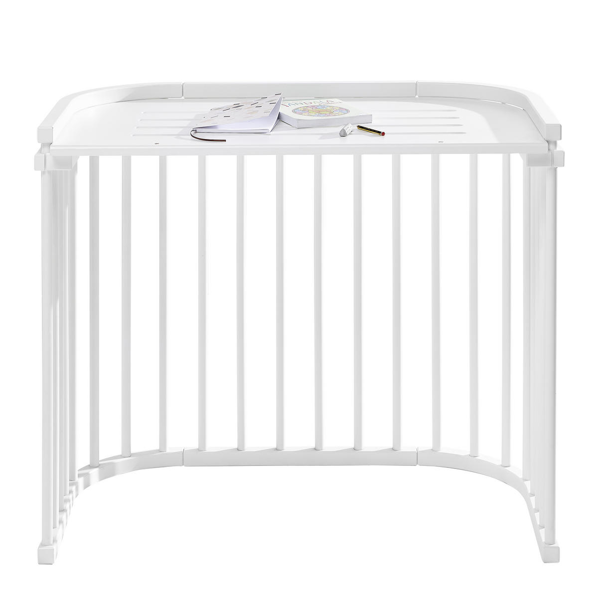 BEISTELLBETT Babybay Maxi 94/54/79 cm  - Weiß, Basics, Holz (94/54/79cm) - Babybay