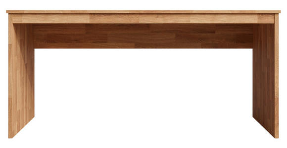 SCHREIBTISCH 160/65/75 cm  in Eichefarben  - Eichefarben, Natur, Holz (160/65/75cm) - Linea Natura