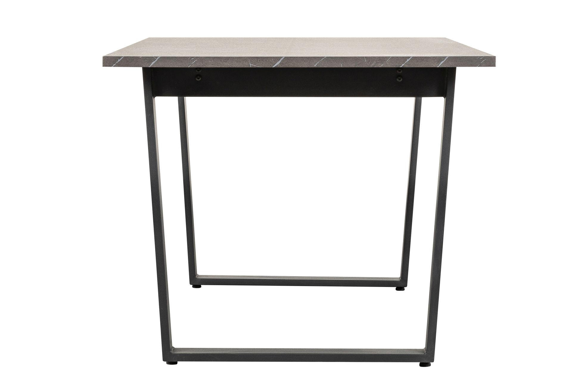 STOL ZA BLAGOVAONICU  bijela  metal, drvni materijal      - bijela/crna, Moderno, drvni materijal/metal (180/76/90cm) - Hom`in