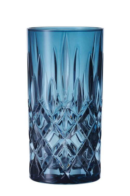 LONGDRINKGLAS 395 ml 2-teilig  - Blau, LIFESTYLE, Glas - Nachtmann