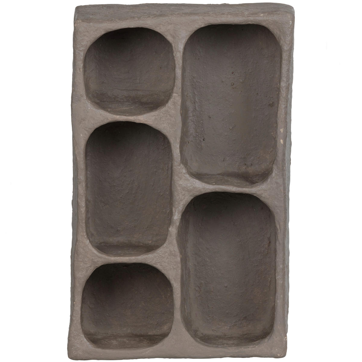 WANDREGAL  - Grau, Design, Papier (45/70/23cm) - Livetastic