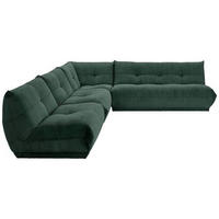 HÖRNSOFFA i manchester mörkgrön  - mörkgrön, Trend, textil (315/285cm) - Livetastic