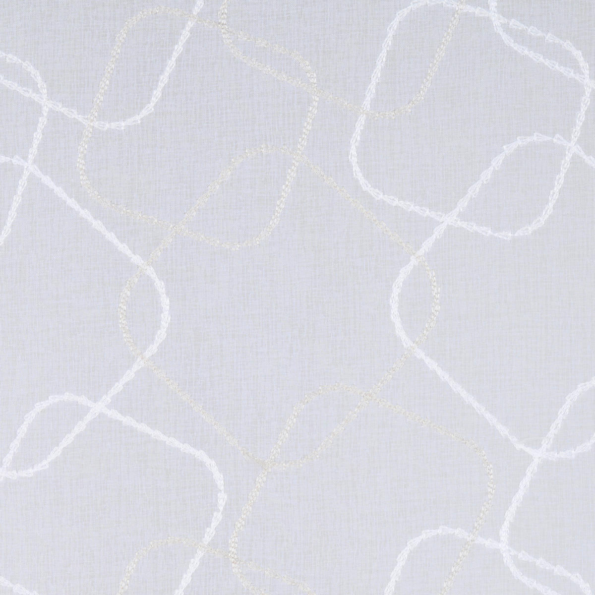 GOTOVA ZAVESA bela, svetlosiva - bela/svetlosiva, Konvencionalno, tekstil (140/245cm) - Esposa