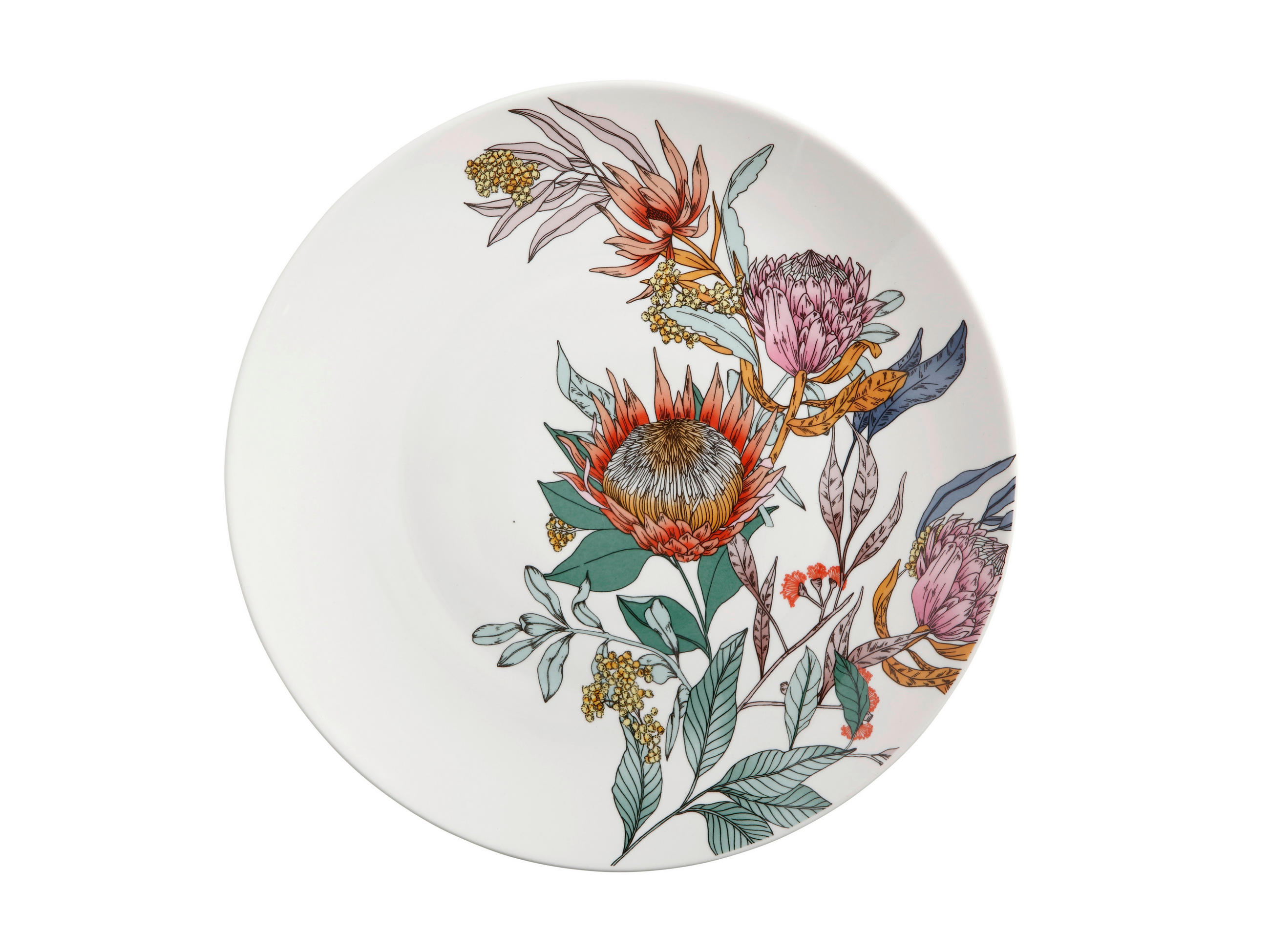 Maxwell & Williams MĚLKÝ TALÍŘ kostní porcelán (bone china) keramika 23 cm