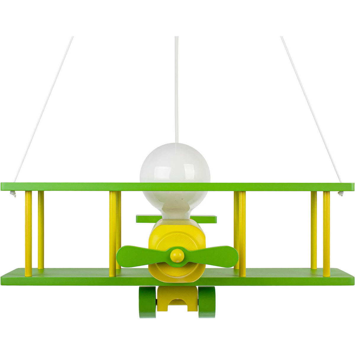 KINDERHÄNGELEUCHTE  42/45/75 cm    - Grün, KONVENTIONELL, Holz (42/45/75cm)