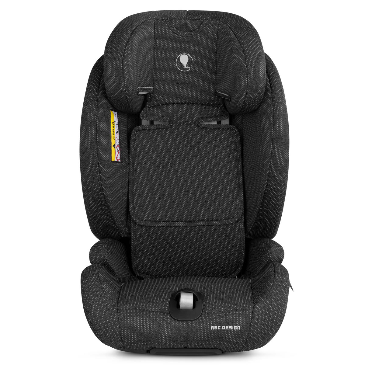 KINDERAUTOSITZ ASPEN 2 FIX i-SIZE  - Anthrazit, Basics, Textil (61,5/47,5/44cm) - ABC Design