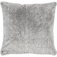 KOŽEŠINOVÝ POLŠTÁŘ 50/50 cm - šedá, Konvenční, textil (50/50cm) - Novel