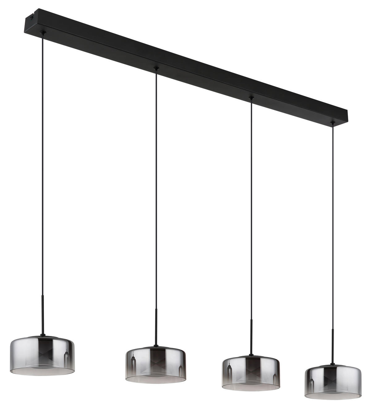 HÄNGELEUCHTE 105/15/150 cm  - Klar/Opal, Design, Glas/Kunststoff (105/15/150cm) - Collet's Monde