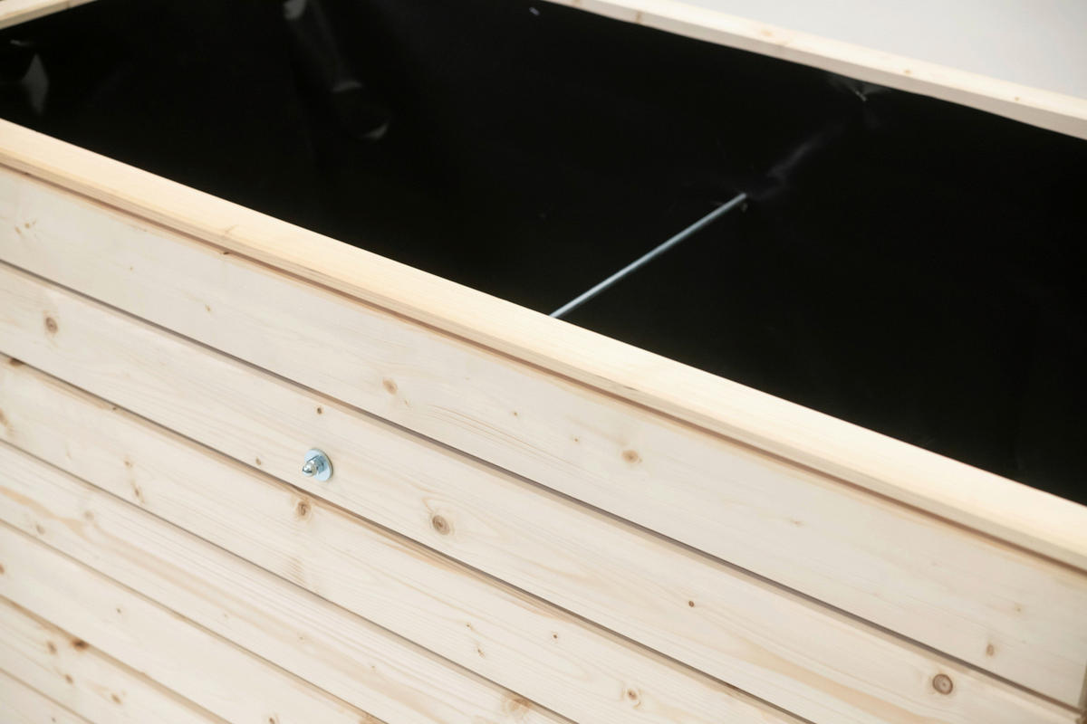 VYVÝŠENÝ ZÁHON   - farba smreka, Basics, drevo (70/90/130cm)