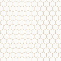 VLIESTAPETE  - Goldfarben/Weiß, Basics, Papier/Kunststoff (52/1000cm) - Xora