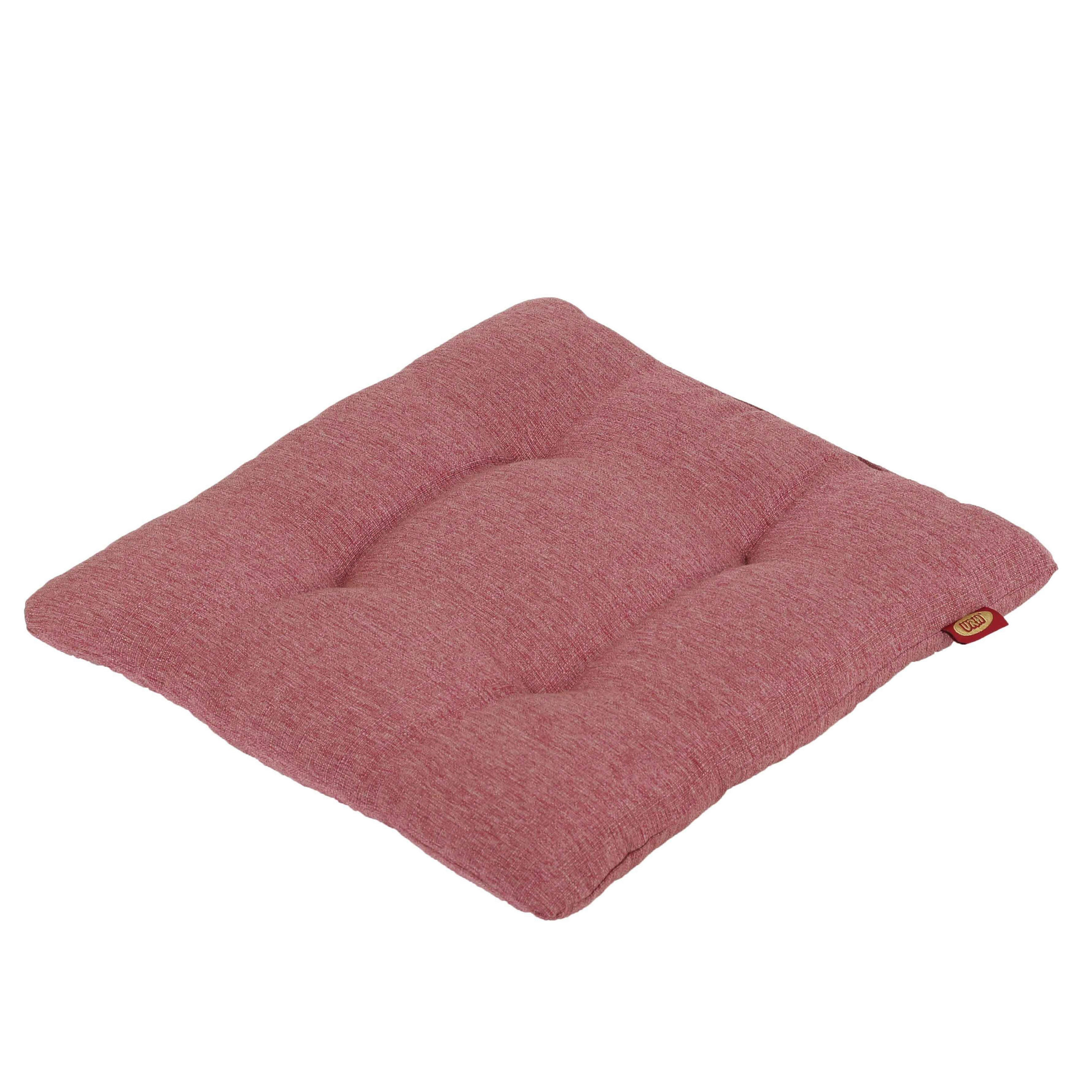 SEDEŽNA BLAZINA  YOCASTA    40/40/40 cm          - svetlo rdeča, Basics, tekstil (40/40/40cm)
