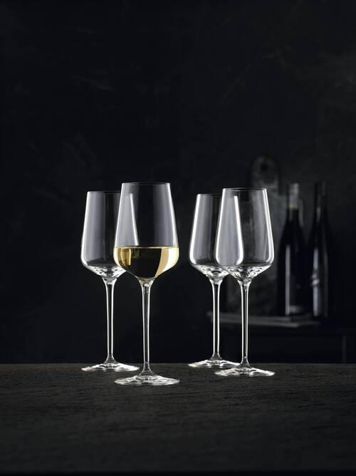 GLÄSERSET Vinova  4-teilig  - Transparent, Design, Glas (16,8/16,8/24,9cm) - Nachtmann