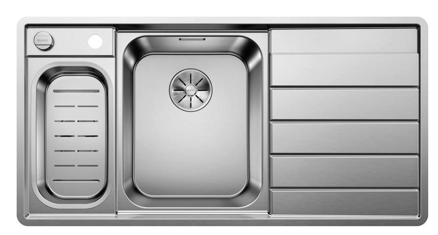 SPÜLE 522105  - Edelstahlfarben, Basics, Metall (100/17,5/51cm) - Blanco