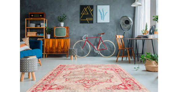 FLACHWEBETEPPICH 200/290 cm Baroque Multicolor  - Multicolor, Basics, Textil (200/290cm) - Novel