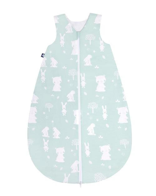 BABYSCHLAFSACK Picture Garden   90 cm    - Mintgrün, Basics, Textil (90cm) - Zöllner