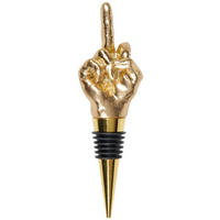 FLASCHENVERSCHLUSS - Goldfarben, Basics, Kunststoff (13,5/4,5/3,5cm)