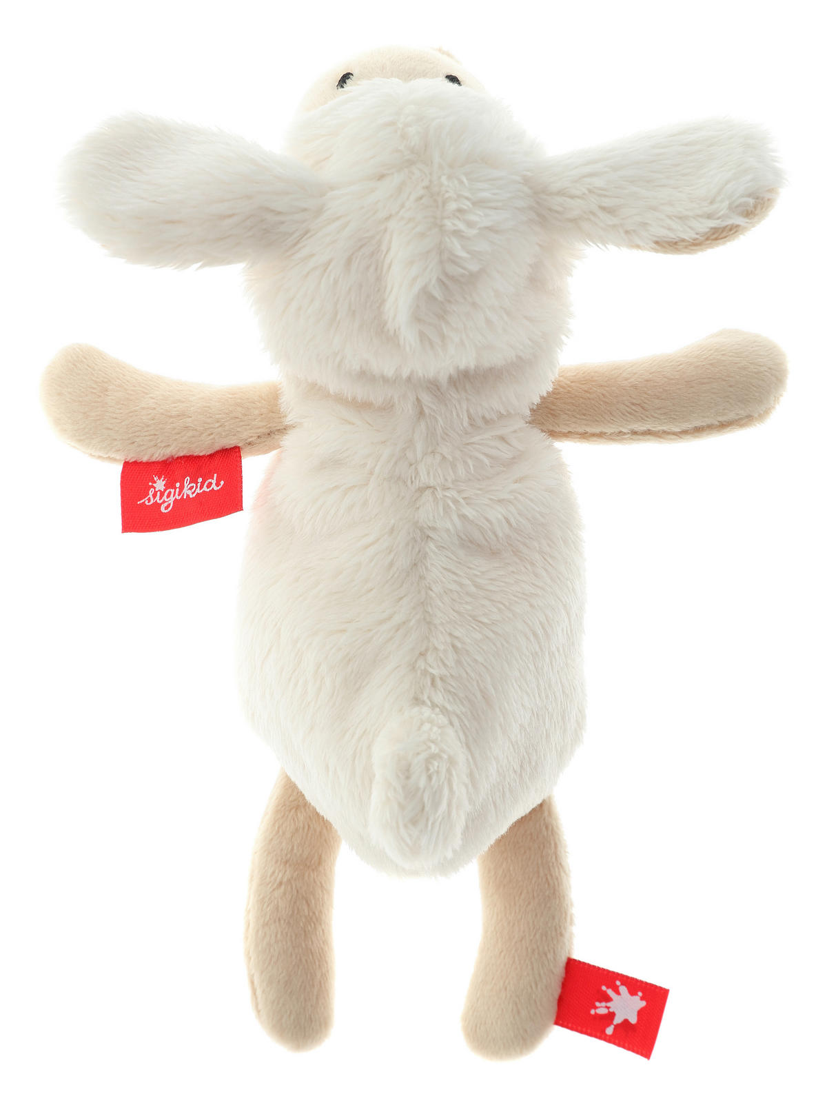 PLÜSCHTIER Guddly Gadgets Mini Schaf  - Beige/Weiß, Basics, Textil (7/13/7cm) - Sigikid