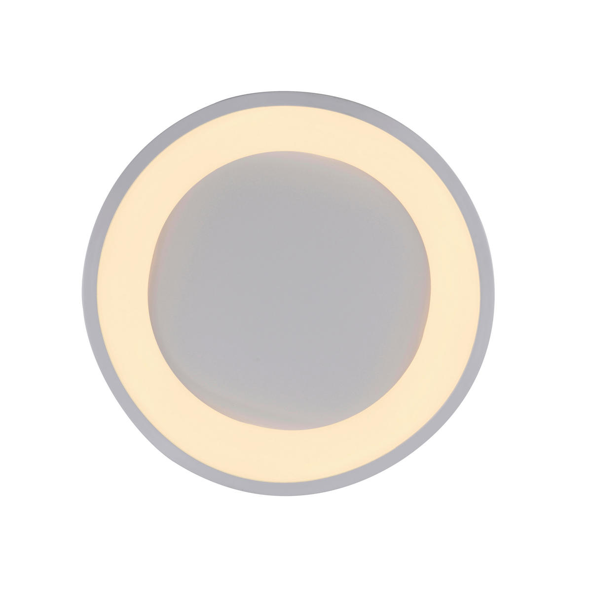 LED-DECKENLEUCHTE 40/40/7,5 cm   - Weiß, KONVENTIONELL, Kunststoff/Metall (40/40/7,5cm) - Schöner Wohnen