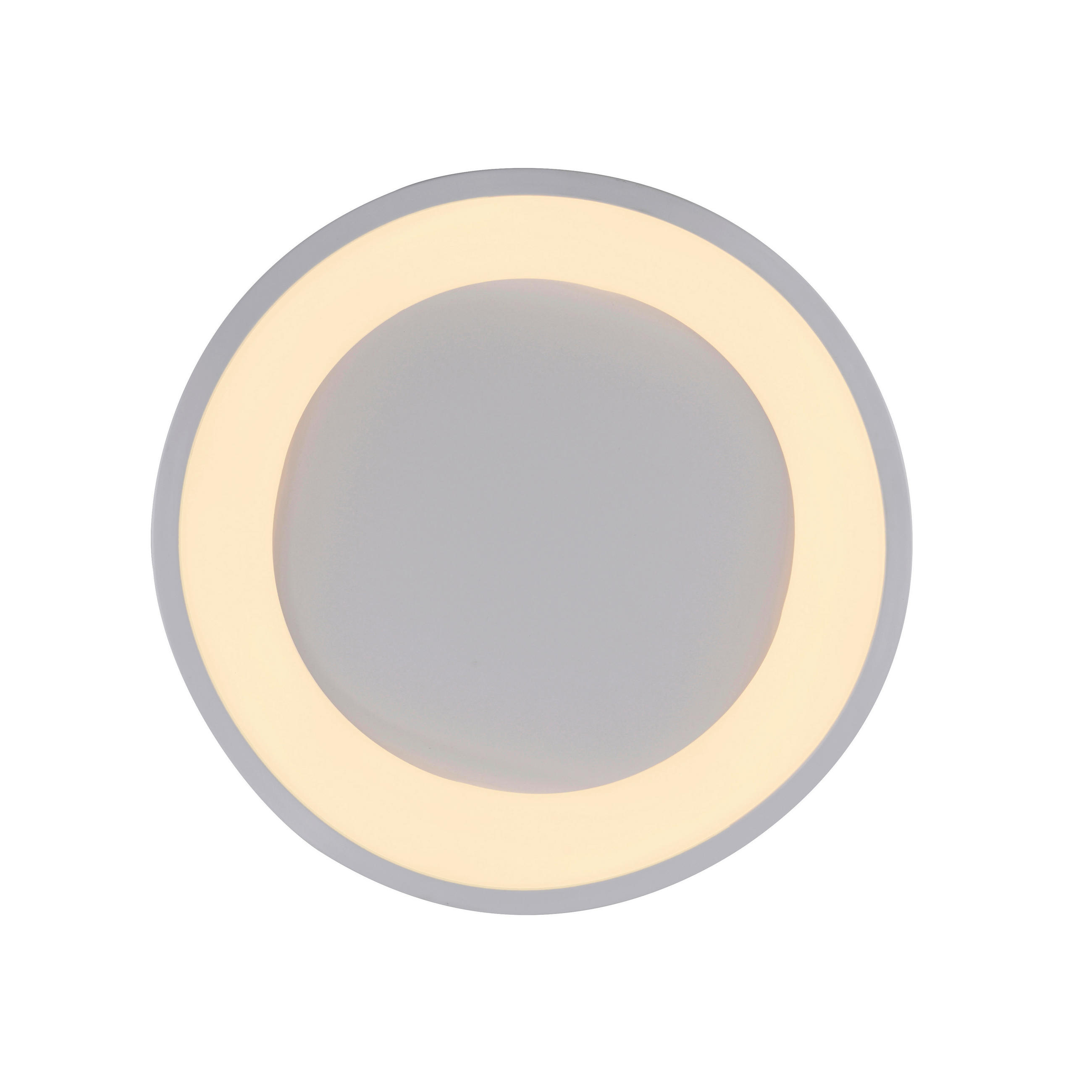 Thumbnail - Schöner Wohnen Led-Deckenleuchte Monta, Weiß, Metall, Kunststoff, 40x7.5x40 cm, Schutzklasse II (Schutzisoliert), 3 Hell...