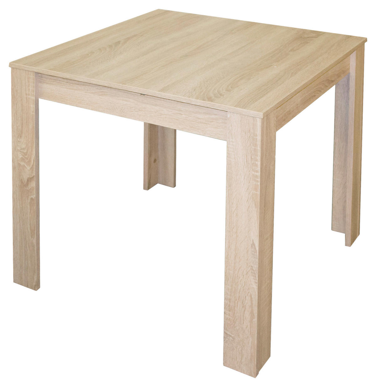 ESSTISCH in Holzwerkstoff 80/75/80 cm  - Sonoma Eiche, MODERN, Holzwerkstoff (80/75/80cm) - Livetastic