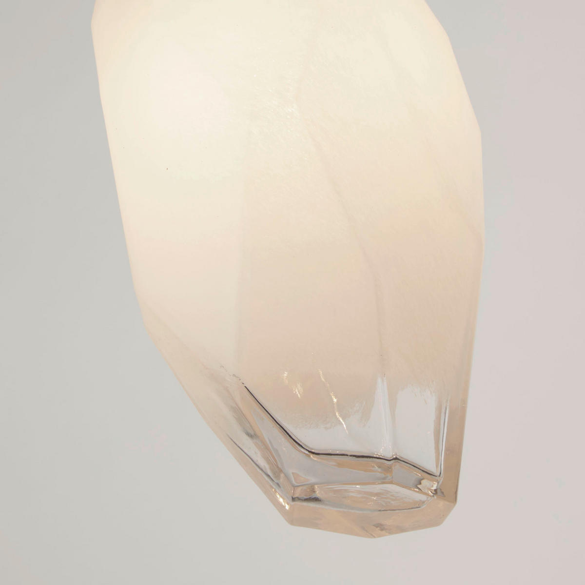 HÄNGELEUCHTE Rocky 11/11/120 cm  - Klar/Messingfarben, Design, Glas/Metall (11/11/120cm)