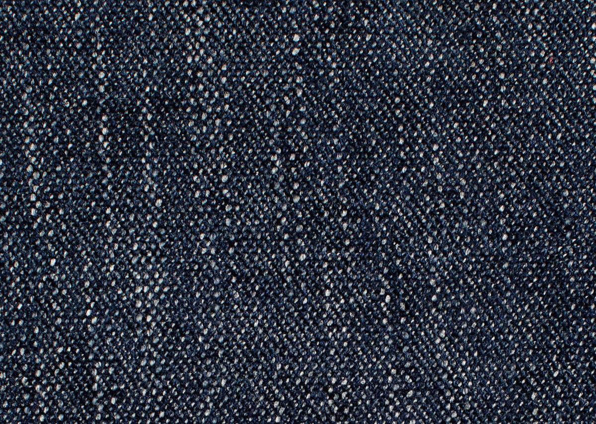 SESSEL in Flachgewebe Dunkelblau  - Schwarz/Dunkelblau, Design, Textil/Metall (82/102/81cm) - Pure Home Lifestyle