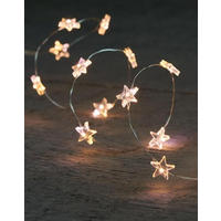 Lichterkette mit 40 LED´s 200 cm  - Silberfarben, Basics, Kunststoff/Metall (200cm) - X-Mas