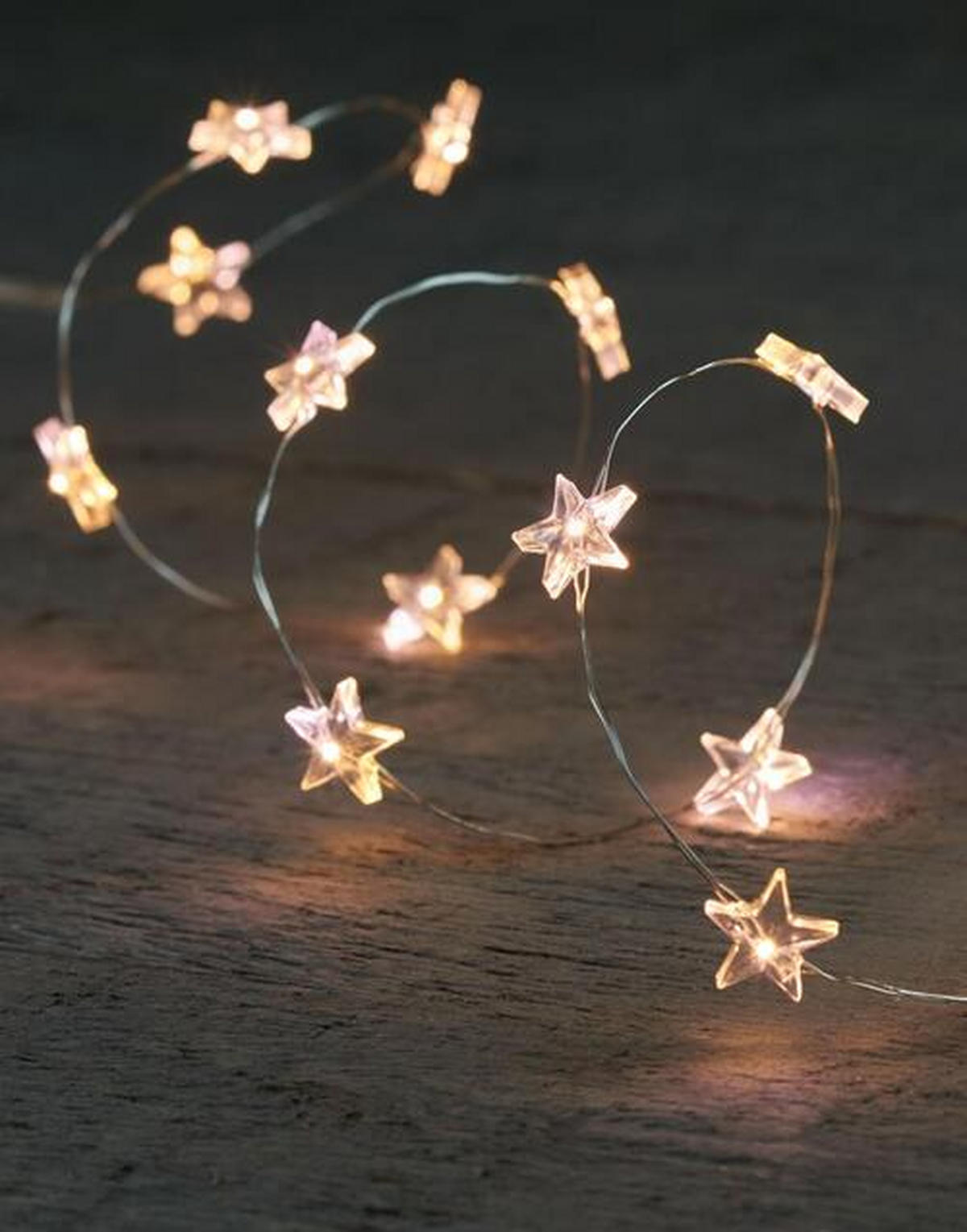 Lichterkette mit 40 LED´s 200 cm  - Silberfarben, Basics, Kunststoff/Metall (200cm) - X-Mas