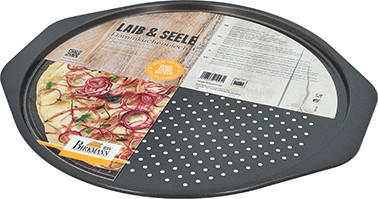 FLAMMKUCHENBLECH - Grau, Design, Metall (32cm) - Birkmann