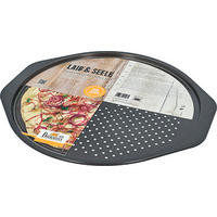 FLAMMKUCHENBLECH - Grau, Design, Metall (32cm) - Birkmann