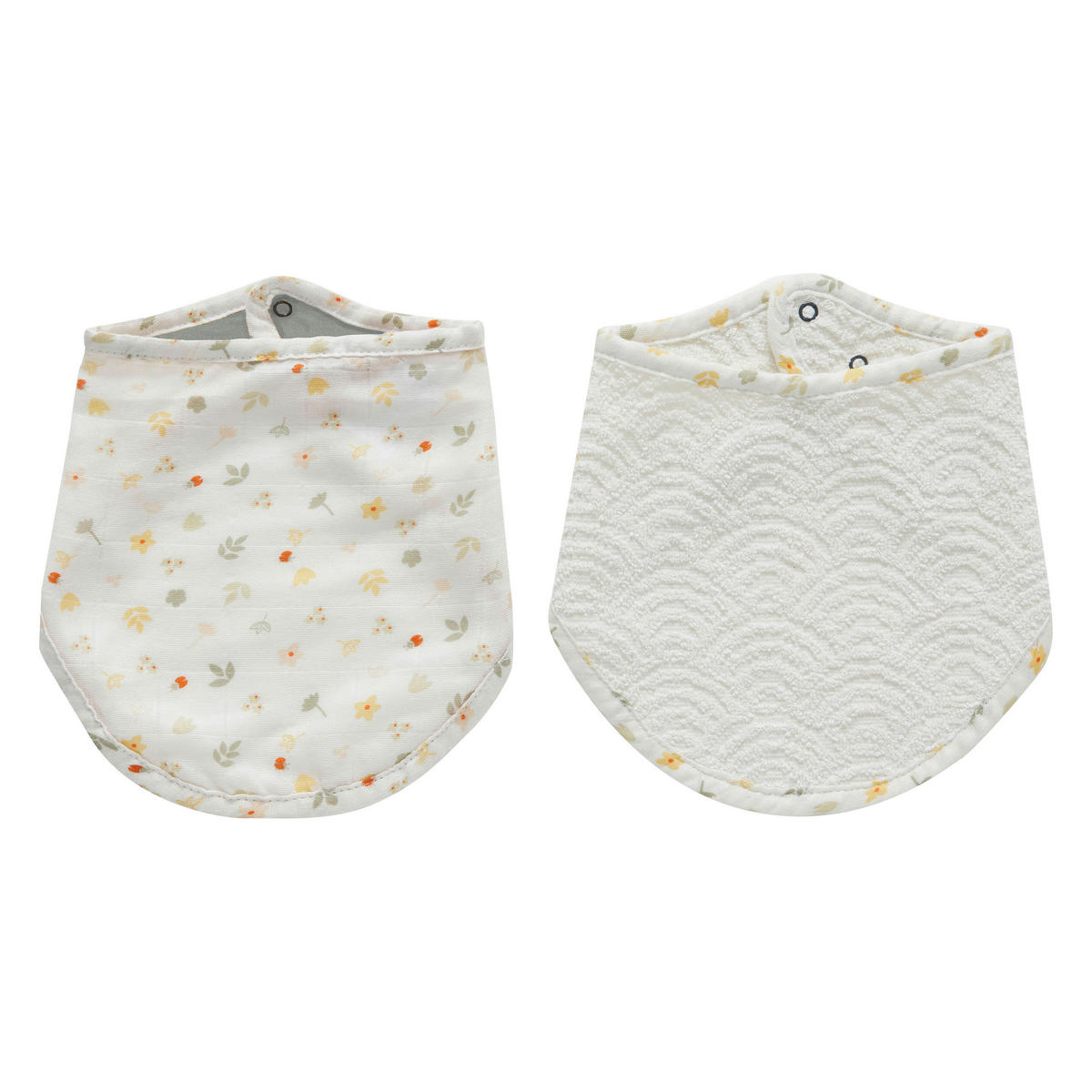 LÄTZCHEN - Gelb/Weiß, Basics, Textil (19/40cm) - Bebe Jou