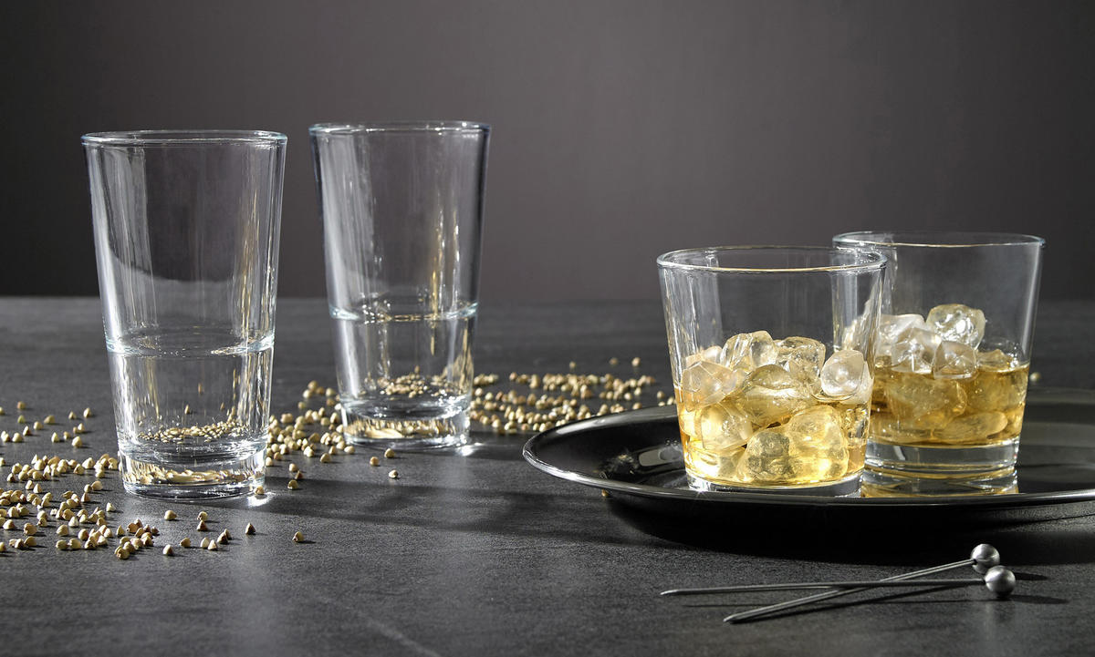TRINKGLAS   - Klar, Basics, Glas (330ml) - Leonardo