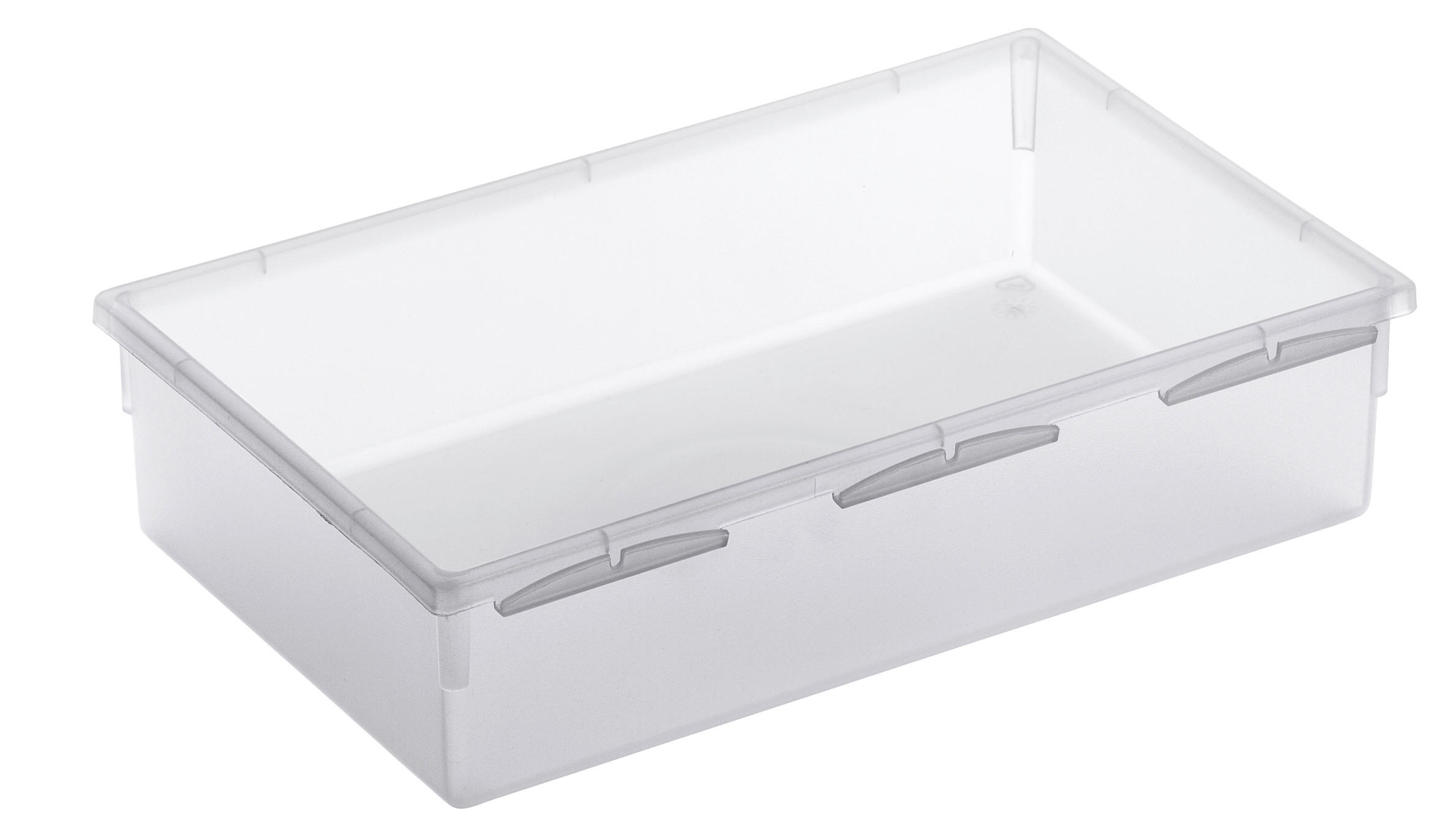 ÚLOŽNÝ BOX, plast - průhledné, Basics, plast (23/15/5cm) - Rotho